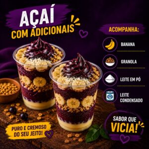 2 Copos Açai - 300ml